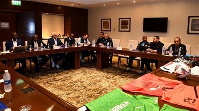 تفاصيل الاجتماع الفني لمباراة الزمالك والمصري في الكونفدرالية (صور)