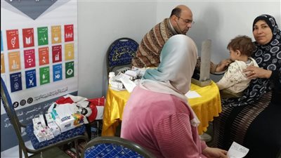 الكشف الطبي على 250 شخصا في قافلة بمركز أجا بالدقهلية