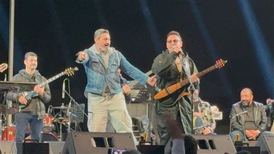 مصطفى قمر يتألق بأجمل أغانيه في حفل الأمس (صور)