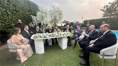 رامي صبري ينشر صورا جديدة من حفل زفاف شريف عمرو الليثي ونور تامر أمين