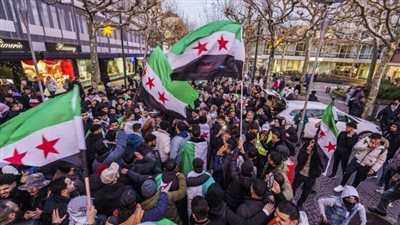 احتفال مشترك يجمع قريتين 