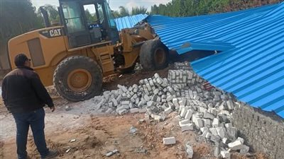 محافظة الجيزة تزيل 30 تعديًا على الأراضي الزراعية (صور)