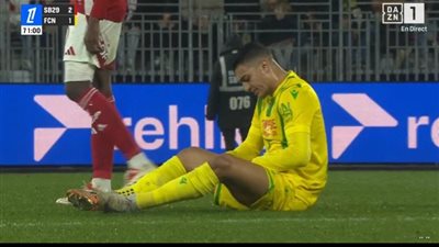  مصطفى محمد يشارك بديلا في مباراة نانت ضد بريست ويخرج مصابا 