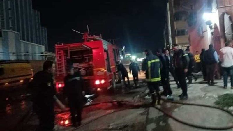 السيطرة علي حريق،