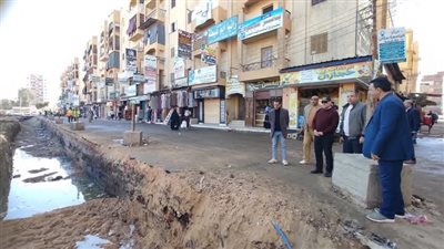 رئيس مدينة أبو حمص بالبحيرة يتفقد معدلات تنفيذ موقف السيارات (صور)