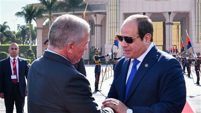 السيسي وملك الأردن يؤكدان أهمية التنسيق المستمر لمواجهة التحديات الراهنة وتعزيز الاستقرار في المنطقة