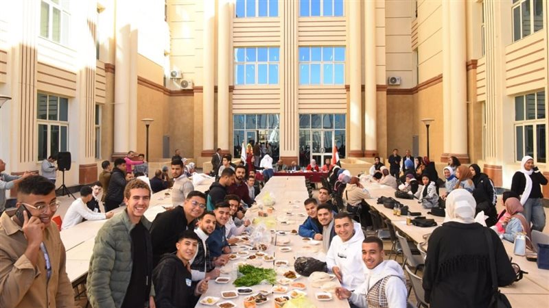 فطار جامعة أسيوط،
