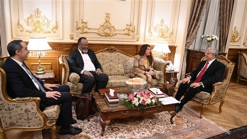 استقبال السفيرة الأمريكية
