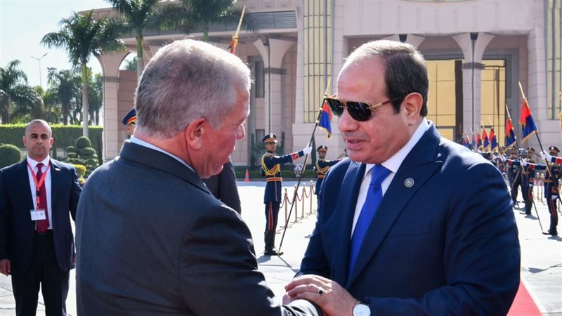 الرئيس السيسي وملك