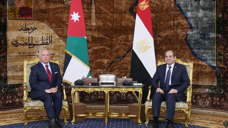 الرئيس السيسي وملك