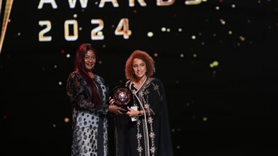 سناء مسعودي أفضل لاعبة داخل أفريقيا 2024