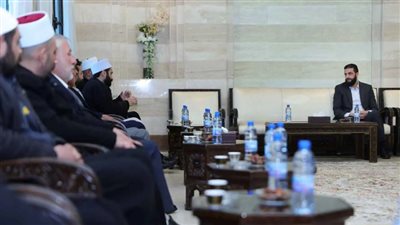 الجولاني يطمئن ممثلي الطائفة الدرزية: أنتم جزء من سوريا