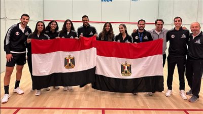 الإسكواش، منتخب مصر يصل القاهرة بلقبي بطولة العالم للفرق