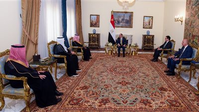السيسي يستقبل وزير الثقافة السعودي ويؤكد اعتزاز مصر بالعلاقات في كافة المجالات