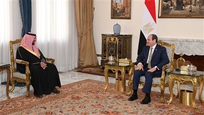 السيسي يشيد بالتطور الذي تشهده السعودية في مجالات الثقافة والفنون والسياحة ويرحب بأي تعاون تطلبه المملكة