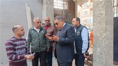  محافظ الدقهلية يتفقد مناطق حي غرب (صور)