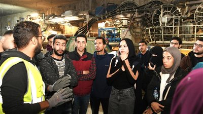 الجامعة المصرية الصينية تنظم زيارة لمترو الخط الرابع لمتابعة سير الإنشاءات 
