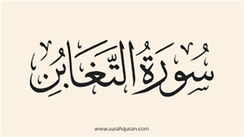  سورة التغابن