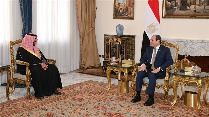الرئيس السيسي يستقبل