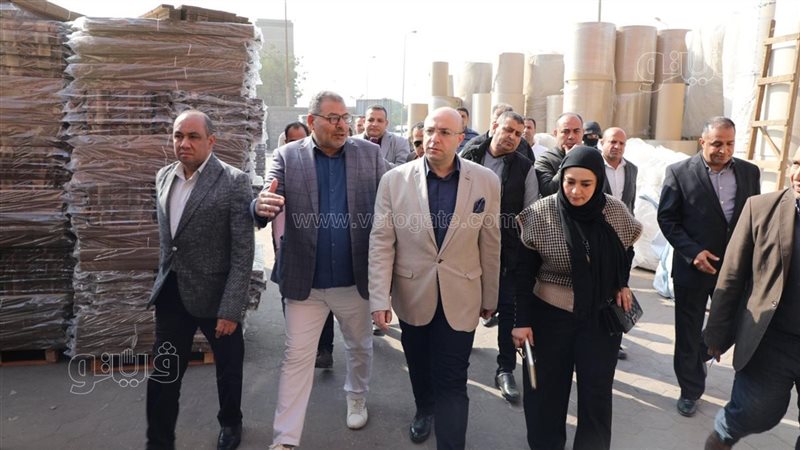 محافظ بني سويف يزورا