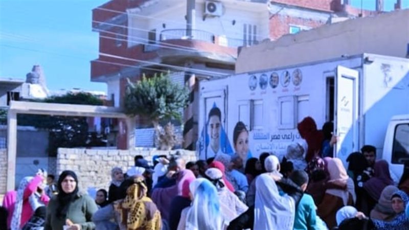 قافلة سكانية بالبحيرة