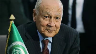 أبو الغيط يستقبل وفد مجلس الشيوخ الفرنسي