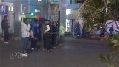 أول فيديو لنقل مصابي حادث مستشفى الصدر بقنا