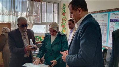 رئيس الإدارة المركزية للتعليم العام تتفقد عددا من المدارس في دمياط