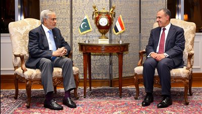 وزير الخارجية يبحث مع نظيره الباكستاني تشجيع الاستثمارات بين البلدين