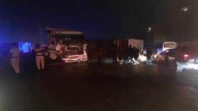 المعاينة الأولية لانقلاب مقطورة محملة بسكر: تعطيل الفرامل السبب