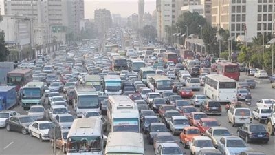 حالة المرور اليوم بمحاور وميادين القاهرة والجيزة 