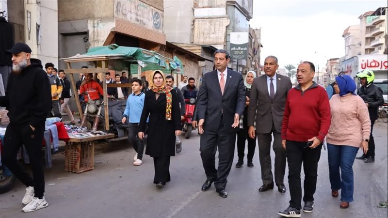محافظ دمياط في جولة