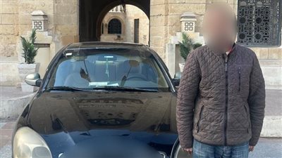 ضبط المتهم بدهس شاب بسيارة فى الخليفة 