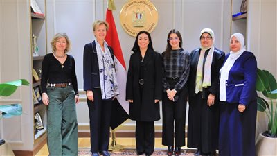 وزيرة التضامن تلتقي سفيرة الاتحاد الأوروبي الجديدة عقب توليها مهام عملها في مصر