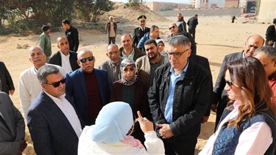 محافظ الجيزة يتفقد مشروع 