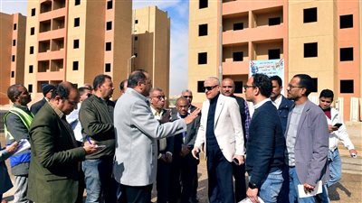 توقف منذ 2008، محافظ الأقصر ينهي أزمة إسكان الطود (صور) 