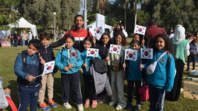  مركز الطفل للحضارة والإبداع يستضيف قافلة الثقافة الكورية