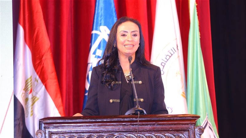 مايا مرسي وزيرة التضامن