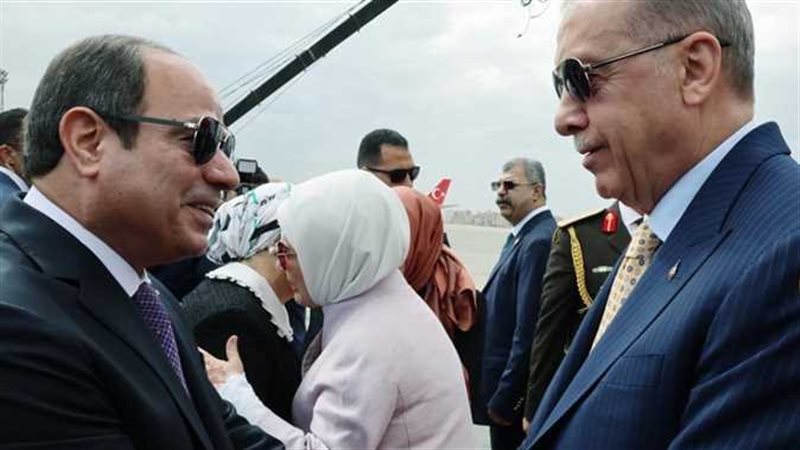 الرئيس السيسى وأردوغان،
