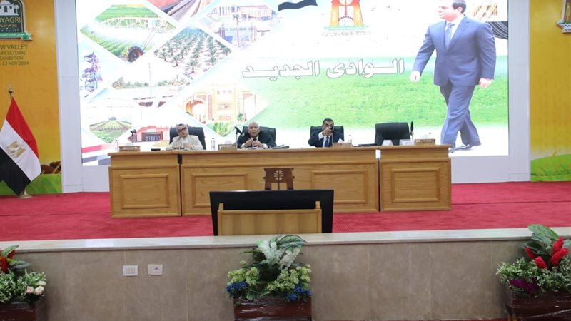 محافظ الوادى الجديد