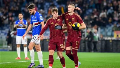 روما يفوز علي سامبدوريا برباعية في كأس إيطاليا 