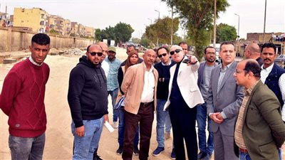 محافظ الأقصر: وضعنا خطة لتطوير منطقة شرق السكة بشكل نموذجي (صور)