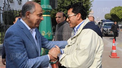 محافظ المنيا يستقبل وزير الشباب لافتتاح مشروعات رياضية جديدة