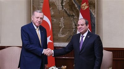السيسي يستقبل الرئيس التركي رجب طيب أردوغان