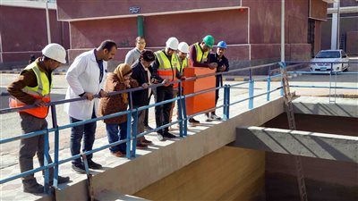 4 محطات مياه شرب بسوهاج تستوفي متطلبات شهادة التنمية الفنية المستدامة TSM 