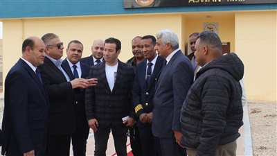 اللجنة العليا للتفتيش الأمني والبيئي تتفقد مطاري أسوان وأبوسمبل الدوليين