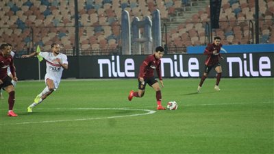 إسلام عيسى يحرز هدف سيراميكا الأول في مرمى الزمالك 