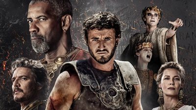 ارتفاع إيرادات فيلم Gladiator II لـ400 مليون دولار في شباك التذاكر العالمي