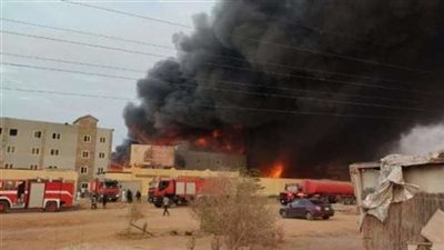 التحقيقات: لا شبهة جنائية في حريق مصنع بأكتوبر