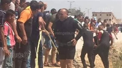 استقبلوه بالزغاريد، انتشال جثمان طفل الغربية الغارق بعد 4 أيام بحث 
